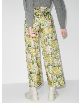 Libra high-waisted trousers