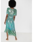 Venus sequinned midi dress