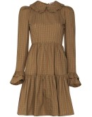 Lucy gingham tiered mini dress