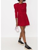 square neck mini dress