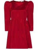 square neck mini dress
