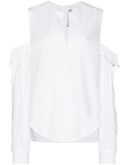 cut-out blouse