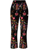 hank floral print trousers