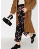 hank floral print trousers