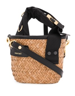 Paglia mini basket bag