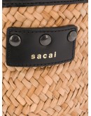 Paglia mini basket bag
