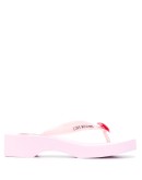 logo patch flip flops