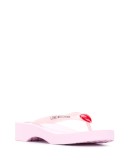 logo patch flip flops