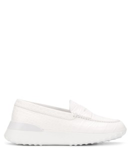leather loafers