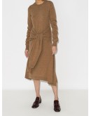knot detail jumper dress