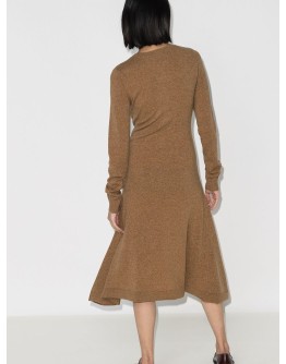 knot detail jumper dress