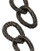 crystal-embellished hoop earrings