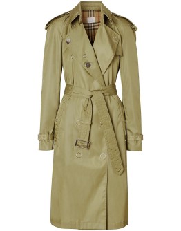 press-stud detail trench coat