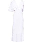 v-neck dress