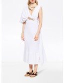 v-neck dress
