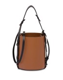 City Sport leather bucket bag