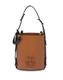 City Sport leather bucket bag