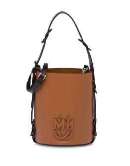City Sport leather bucket bag