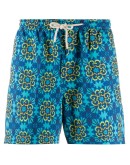 Vendicari tile-print swim shorts