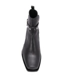 wrap-around strap ankle boots