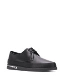 logo-sole Derby shoes