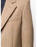 wool-blend coat