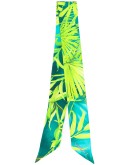 leaf print hair tie