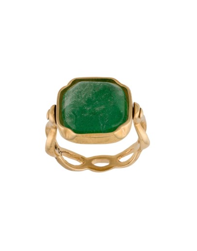 square Cabochons ring