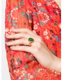 square Cabochons ring