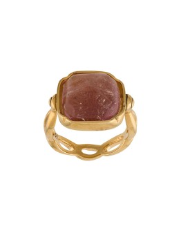 square Cabochons ring