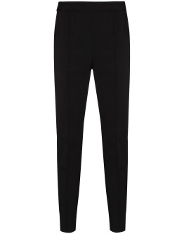 high-waist cropped trousers