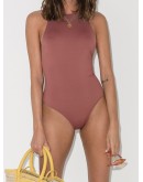 Anais high-neck swimsuit