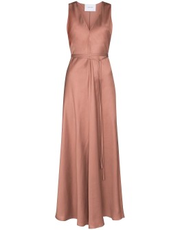 tie-waist maxi dress