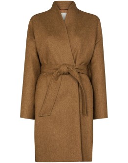 belted wool coat