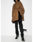 belted wool coat