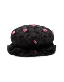 Rebecca embroidered bun cover