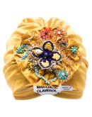 canaria bead embellished turban