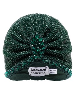 Guayana bead embellished turban