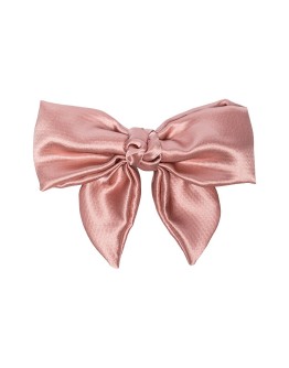 Naples bown silk faille hair clip