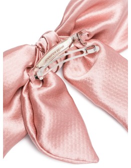 Naples bown silk faille hair clip