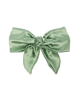 Naples hammered silk hair clip 