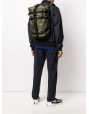 logo strap backpack