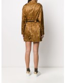 gingham check playsuit
