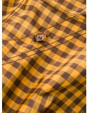 gingham check playsuit