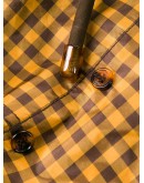 gingham check playsuit