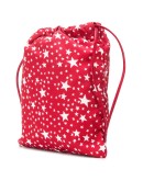 star print drawstring backpack