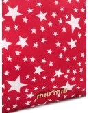 star print drawstring backpack
