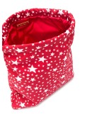 star print drawstring backpack