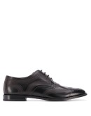 brogue-detailed Derby shoes