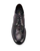 brogue-detailed Derby shoes